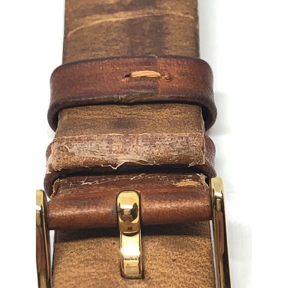 Authentic Michael Kors Leather Watch 2 Piece Band J204 - Picture 6 of 9